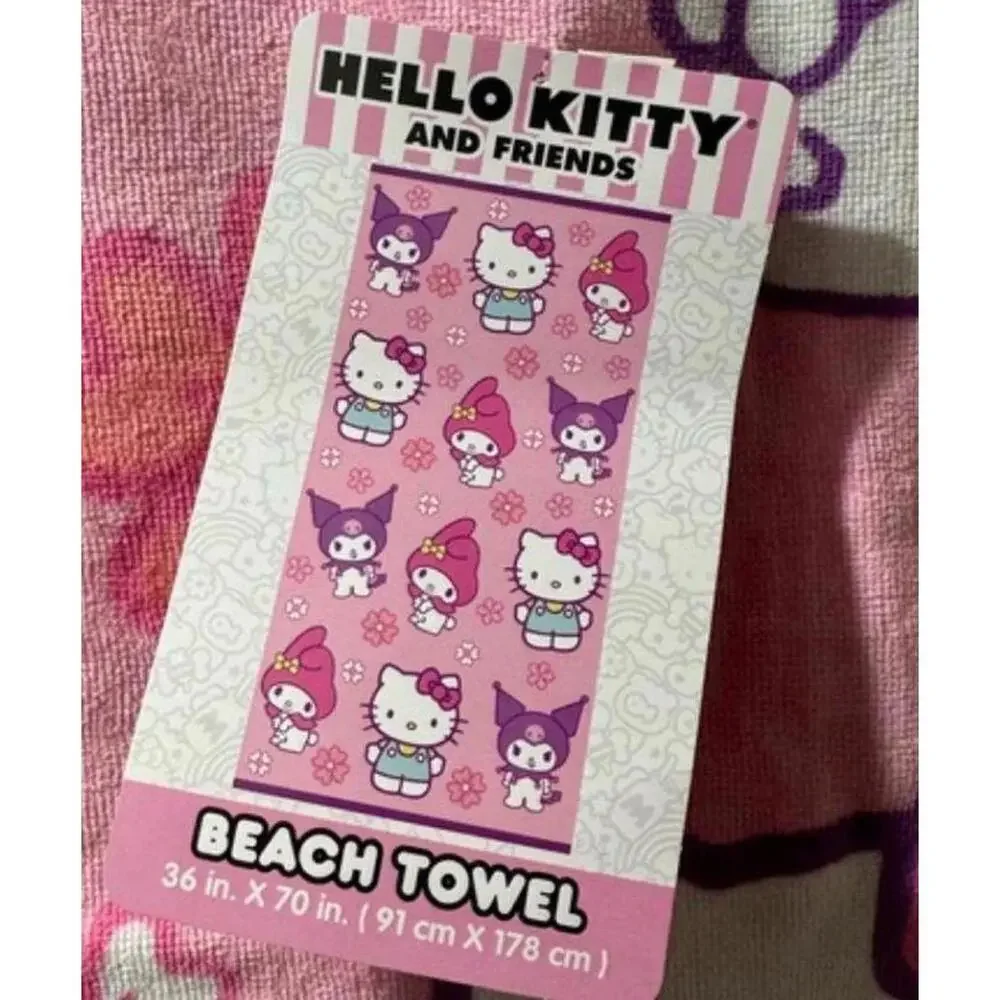 Sanrio Hello Kitty & Friends Beach Towel